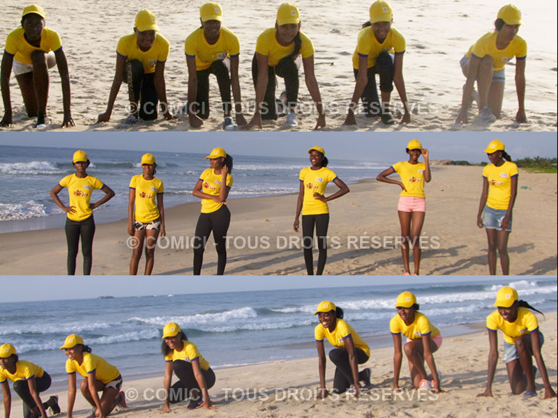 Présélection Miss Côte d’Ivoire San Pedro : L’épreuve du sport à la plage