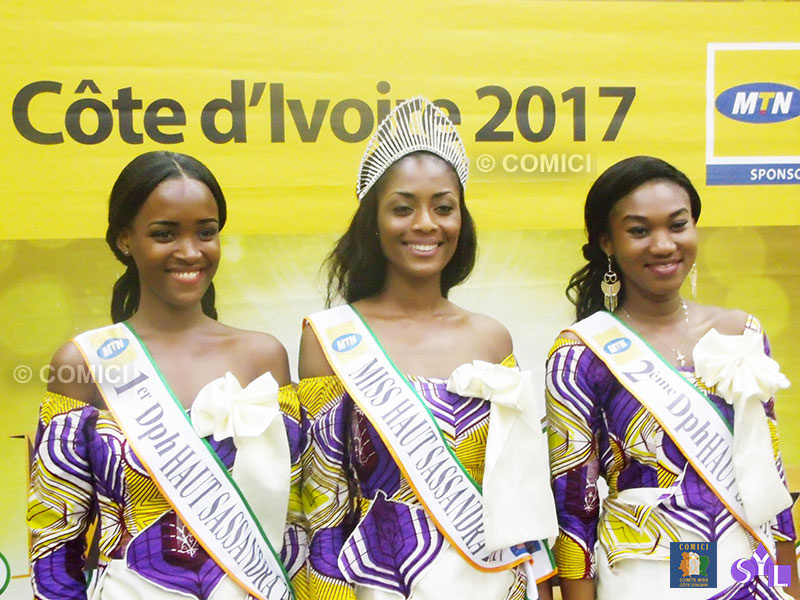 Miss CI 2017: Koffi Carole enfile l’écharpe de Daloa