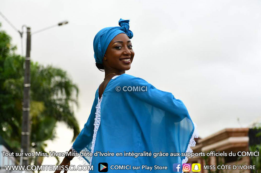 Miss Côte d'Ivoire 2018 - Erica Kolia N°16, à cœur ouvert