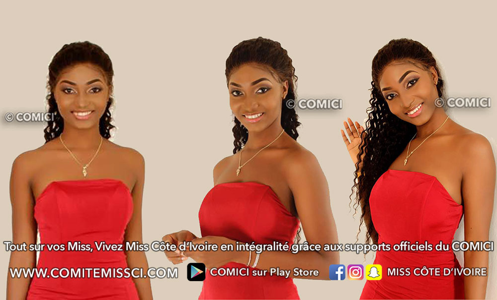 Miss Côte d'Ivoire 2018 - Myriam Agbo N° 20, extravertie mais réservée