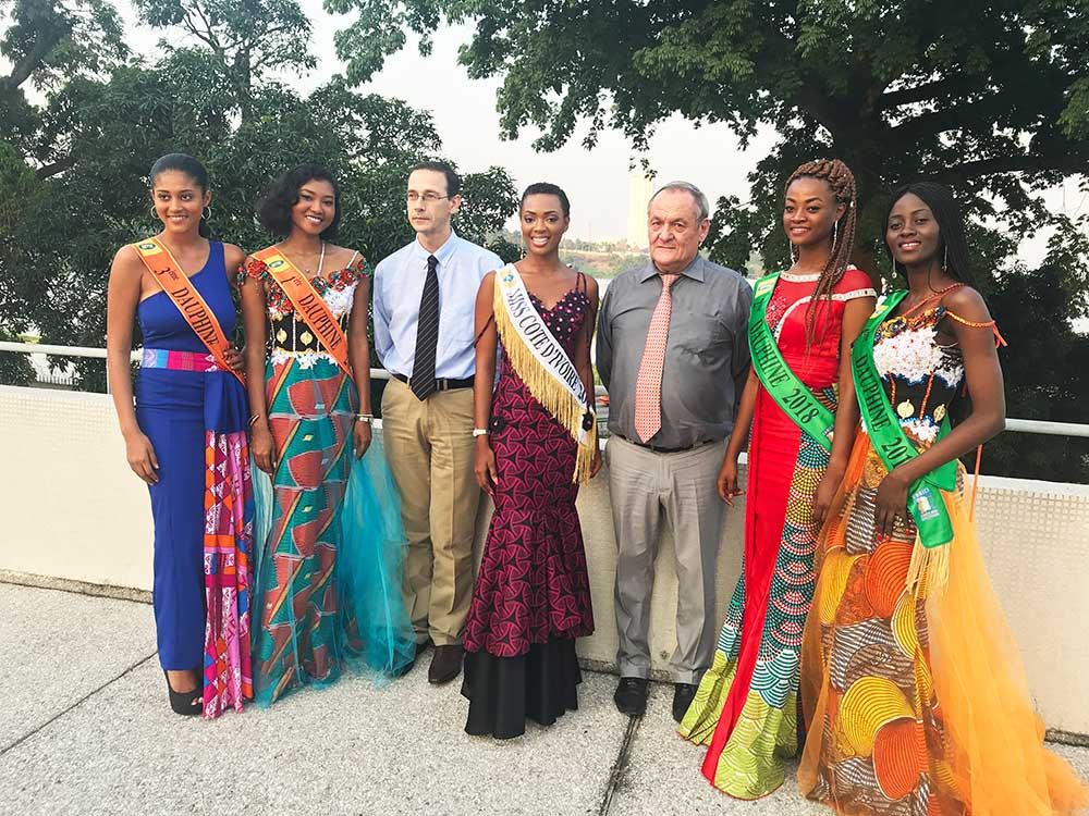 Miss Côte d’Ivoire 2018 : Suy Fatem et ses 4 dauphines obtiennent leurs visas pour la France