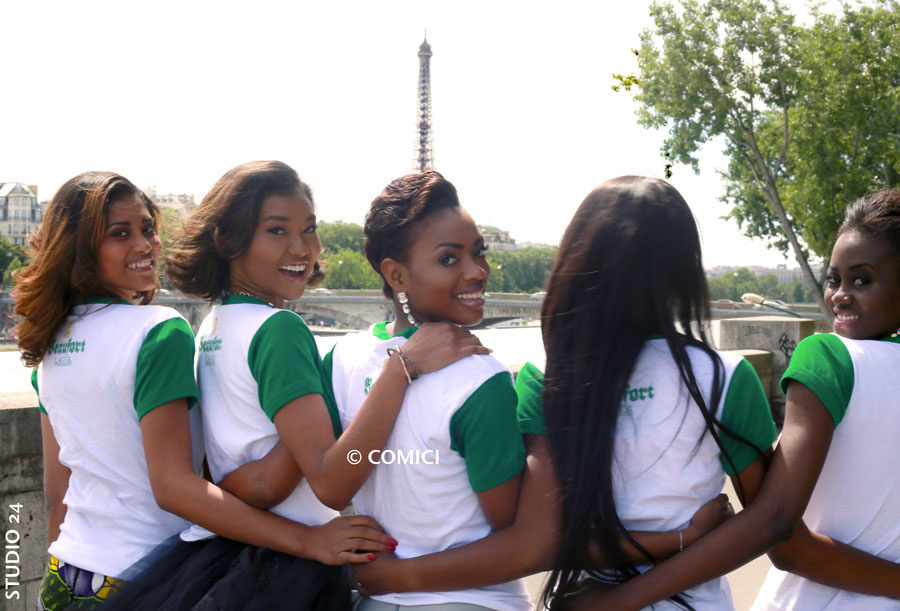 Tout sur le séjour de charme des Miss Côte  d’Ivoire 2018 à Paris