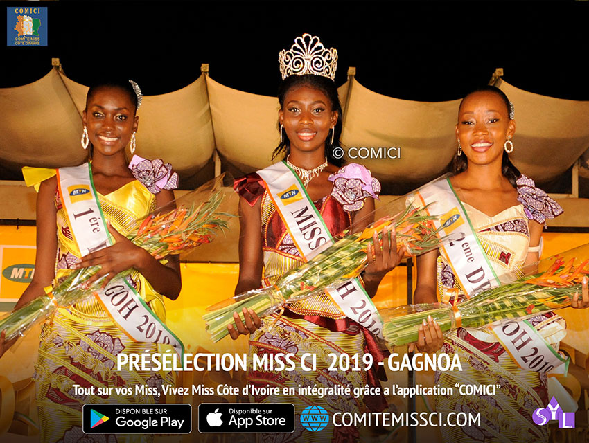 Miss Côte d'Ivoire 2018 : Kouassi Any Lou désignée Miss Gagnoa 2019