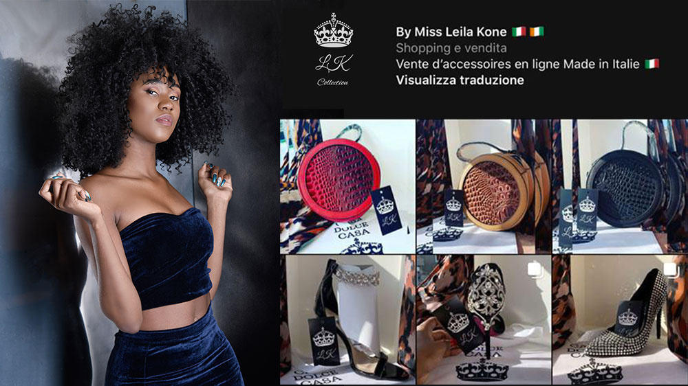 LK Collection : Leïla Koné, 2ème Dauphine Miss Ci 2019 lance sa boutique en ligne