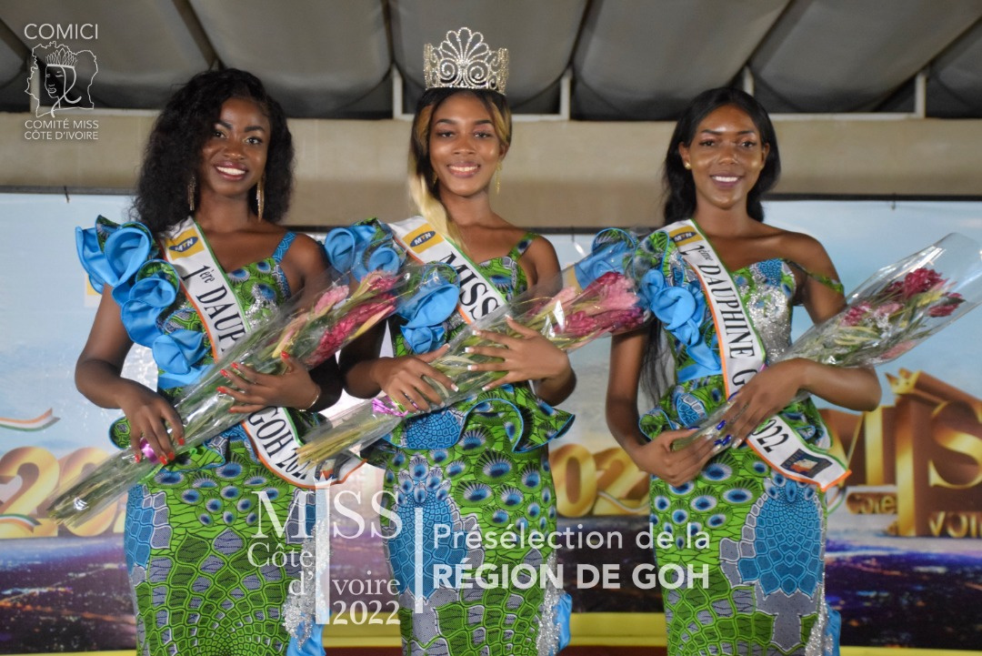 Présélection Miss Côte d’Ivoire 2022 : Coulibaly LOU remporte la couronne du Gôh 