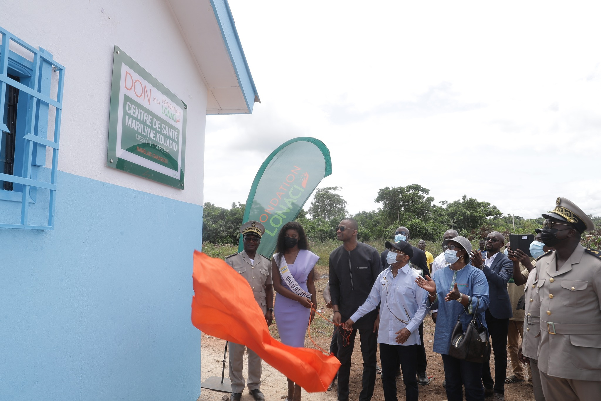 Le centre de santé Maryline Kouadio inauguré  grâce au partenariat LONACI – COMICI