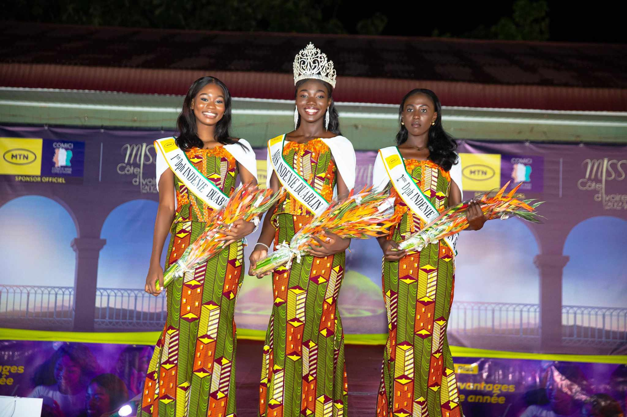 Présélections Miss Côte d’Ivoire 2024: N’DRAMAN Marie-Pierre domine l’étape d’Abengourou